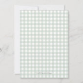 Preppy Southern Boy Hunting Duck Dog Baby shower Kaart (Achterkant)