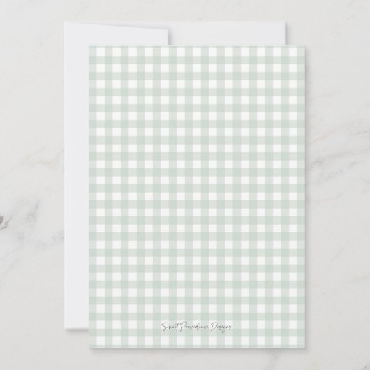 Preppy Southern Boy Hunting Duck Dog Baby shower Kaart (Achterkant)