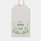 Preppy Southern Custom Afstuderen Cadeaulabel (Voorkant)