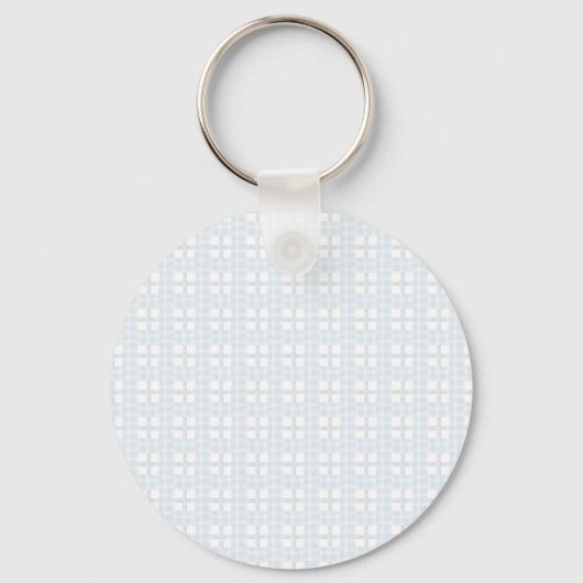 Preppy Southern Gingham monogram Afstuderen Sleutelhanger (Achterkant)