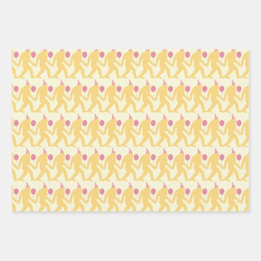 Preppy & Speelse Heldere Kleurrijke Verjaardag Big Inpakpapier Vel (Voorkant 2)