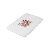 Preppy Spooky Halloween-boek Badmat (Gekanteld)