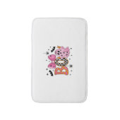 Preppy Spooky Halloween-boek Badmat (Voorkant Verticaal)