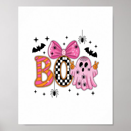 Preppy Spooky Halloween-boek Poster (Voorkant)