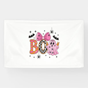 Preppy Spooky Halloween-boek Spandoek