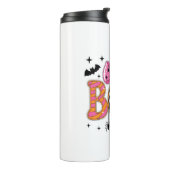 Preppy Spooky Halloween-boek Thermosbeker (Gedraaid links)