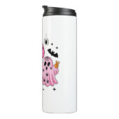 Preppy Spooky Halloween-boek Thermosbeker (Geroteerd rechts)