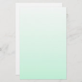 preppy spring color pastel matroos green mint briefpapier (Voorkant / Achterkant)