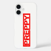 Preppy Stamp Case-Mate iPhone Case (Achterkant)