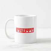 Preppy Stamp Koffiemok (Links)