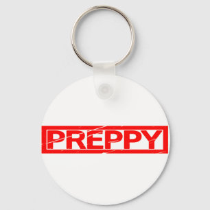 Preppy Stamp Sleutelhanger