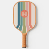  Preppy Stripe Pickleball Paddle (Achterkant)