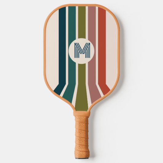  Preppy Stripe Pickleball Paddle (Voorkant)