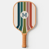  Preppy Stripe Pickleball Paddle (Achterkant)