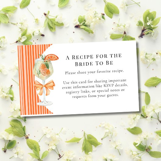 Preppy Stripes Love bij First Spritz Vrijgezellenf Informatiekaartje