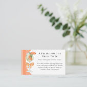 Preppy Stripes Love bij First Spritz Vrijgezellenf Informatiekaartje (Staand voorkant)