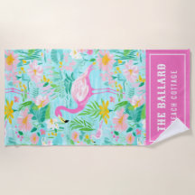 Preppy Summer Flamingo | Beach House