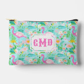 Preppy Summer Flamingo | Monogram Etui (Voorkant)