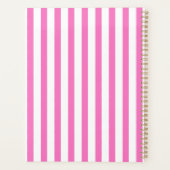 Preppy Summer Flamingo | Monogram Planner (Achterkant)