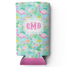 Preppy Summer Flamingo | Monogram