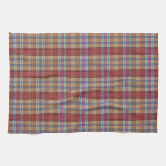 Preppy Tan Pset Decorative Kitchen Towels Theedoek (Horizontaal)