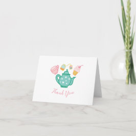 Preppy Tea Set Bedankt