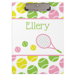 Preppy Tennis - Gepersonaliseerd klembord