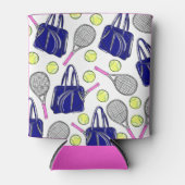 Preppy Tennis Navy Blikjeskoeler (Voorkant)