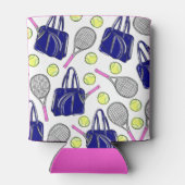 Preppy Tennis Navy Blikjeskoeler (Achterkant)