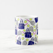 Preppy Tennis Navy Koffiemok (Center)