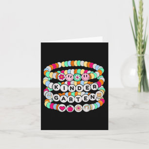 Preppy Terug naar school Kindergarten Armband Lera Kaart