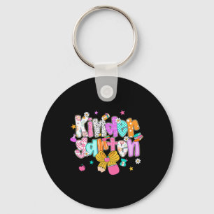 Preppy terug naar school kleuterschool Coquette st Sleutelhanger
