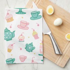Preppy theeset en taart theedoek