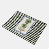 Preppy Topiary Doormat Deurmat (Schuin)