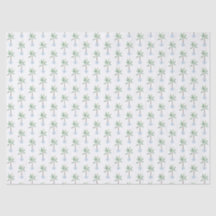 Preppy Tropical Banana Plant Chinoiserie Planter