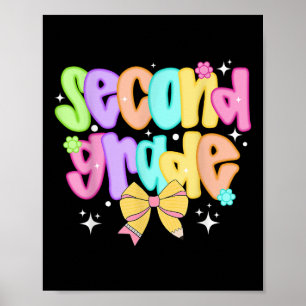 Preppy tweedegraads lerarenteam buigt terug naar s poster