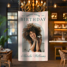 Preppy verjaardagsfeest welkom foto roze voor elke