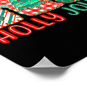 Preppy Vreugde Naar De Wereld Kerst Grootste Gesch Poster (Hoek)