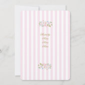 Preppy-Vrijgezellenfeest Kaart (Achterkant)