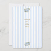 Preppy-Vrijgezellenfeest Kaart (Achterkant)