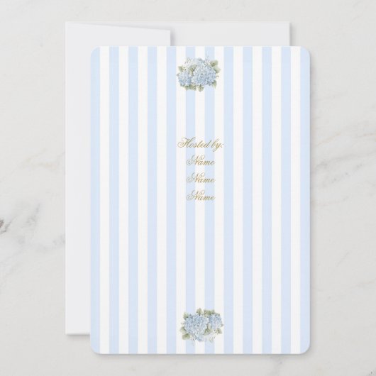 Preppy-Vrijgezellenfeest Kaart (Achterkant)