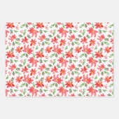 Preppy Watercolor Christmas Inpakpapier Vel (Voorkant 2)