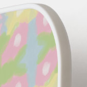 Preppy Watercolor Pickleball Paddle (Links Detail)