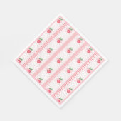 Preppy Waterverf aardbeien bessen zoet Servet (Hoek)