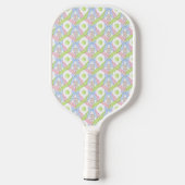 Preppy Waterverf Argyle Pickleball Paddles (Achterkant)