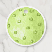 Preppy Waterverf Argyle Pickleball Paddles Bedankjes Labels (Voorkant)