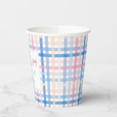 Preppy Waterverf Beach Party Paper cup Papieren Bekers (Links)