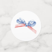 Preppy Waterverf Bogen 4 juli Confetti (Kleine voorkant)