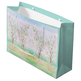 Preppy Waterverf  Chinoiserie Mint Groot Cadeauzakje