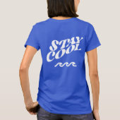 Preppy Wave Blijf Koel T-shirt (Achterkant)